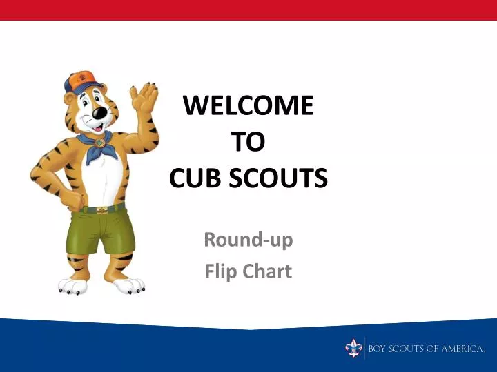 welcome to cub scouts