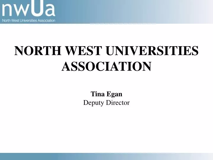 north west universities association tina egan deputy director