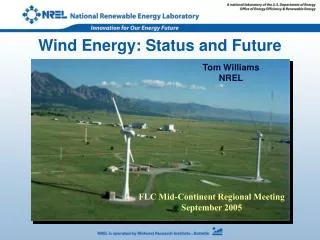 Wind Energy: Status and Future