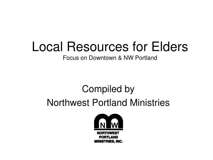 compiled by northwest portland ministries
