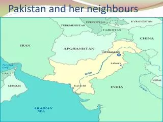 Pakistan and her neighbours