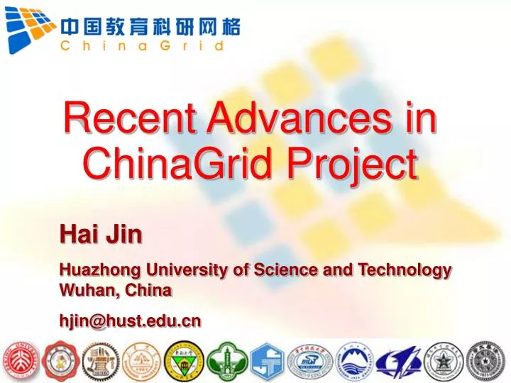 hai jin huazhong university of science and technology wuhan china hjin@hust edu cn