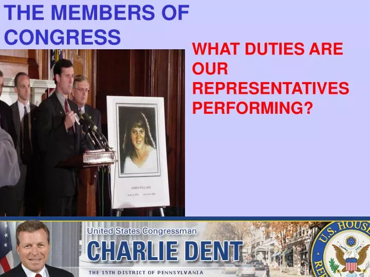 the members of congress