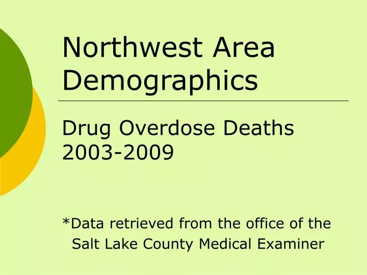 northwest area demographics