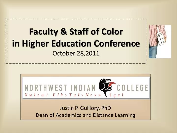 faculty staff of color in higher education conference october 28 2011