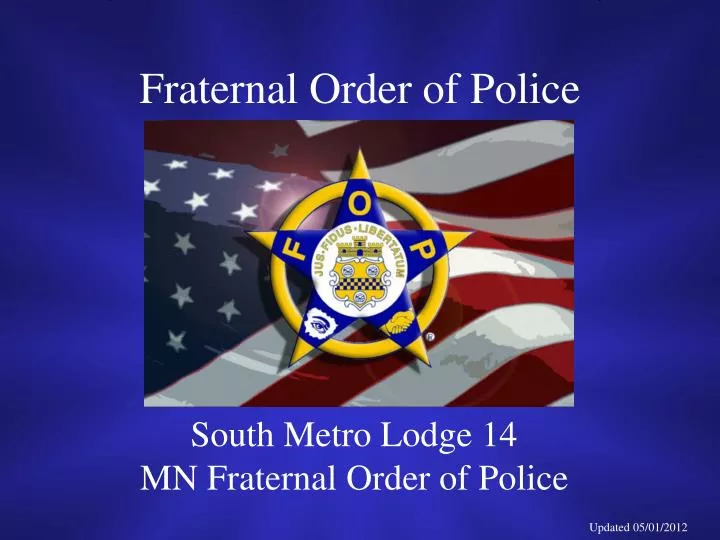 fraternal order of police