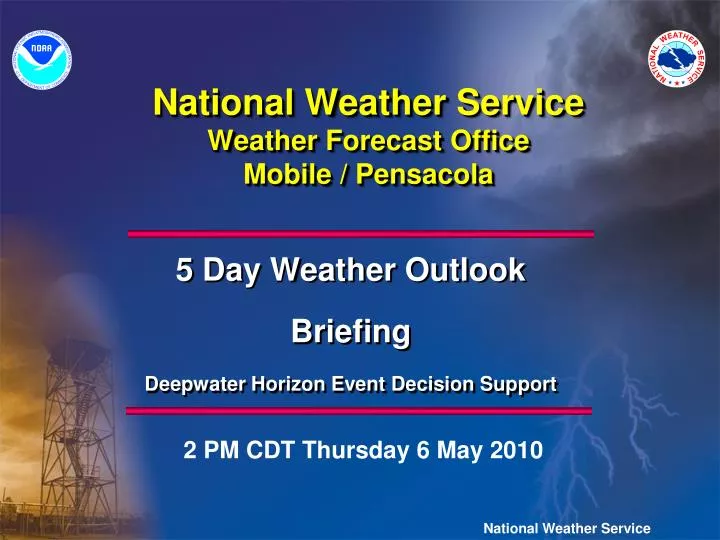 national weather service weather forecast office mobile pensacola