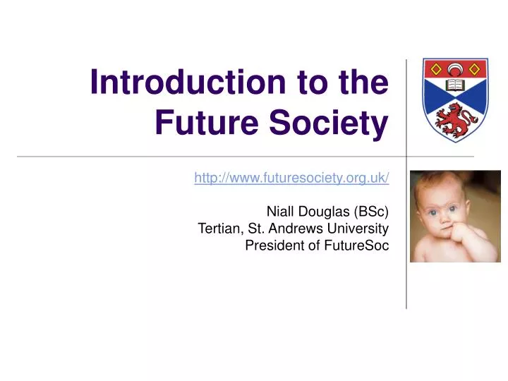 introduction to the future society