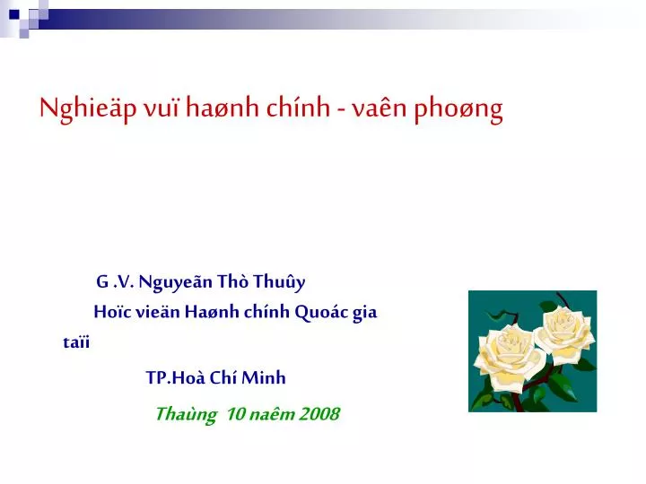 nghie p vu ha nh ch nh va n pho ng