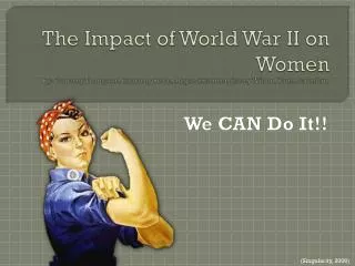 We CAN Do It!!