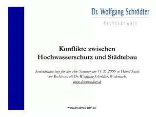 www drschroedter de