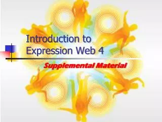 Introduction to Expression Web 4