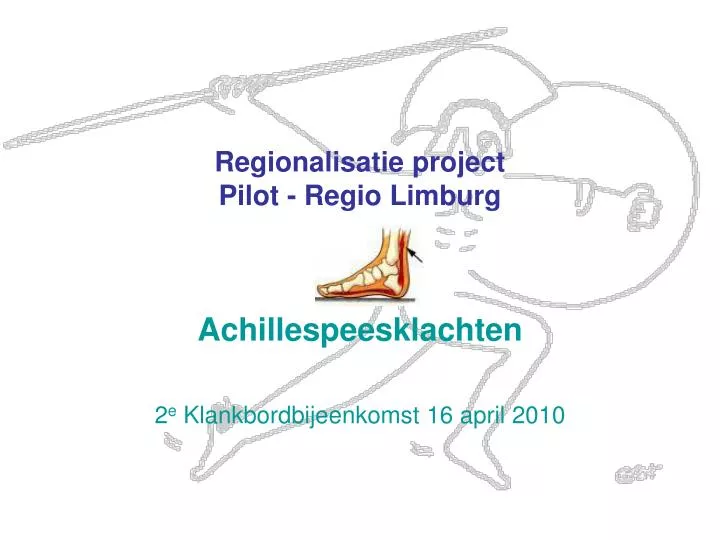 regionalisatie project pilot regio limburg