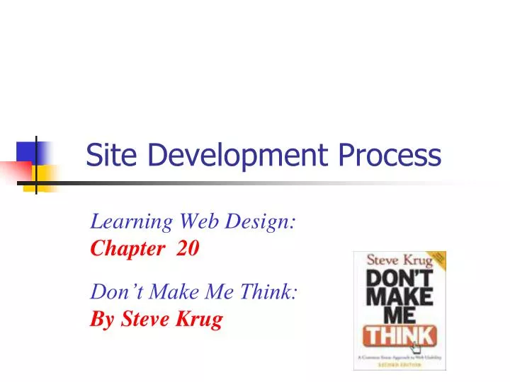 site development process