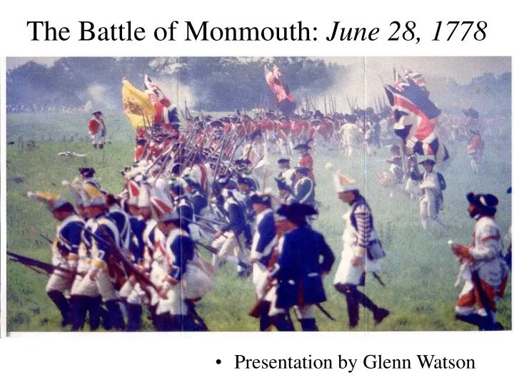 the battle of monmouth june 28 1778