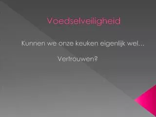 voedselveiligheid