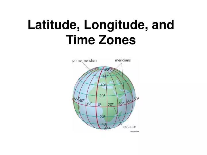 latitude longitude and time zones