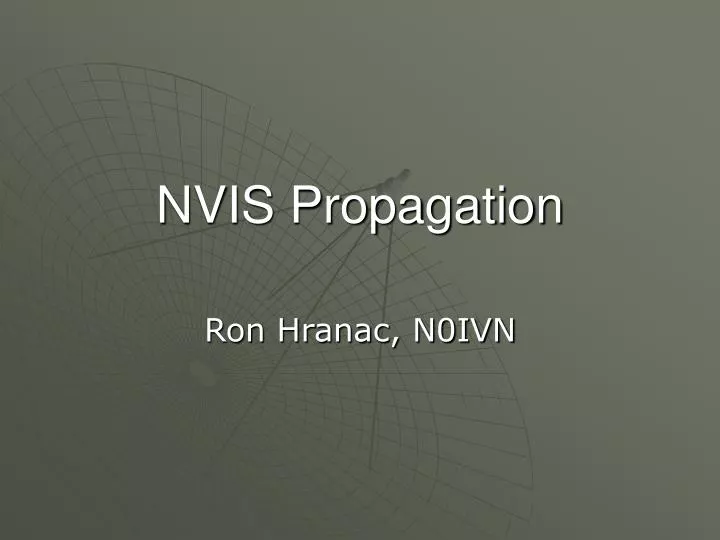 nvis propagation