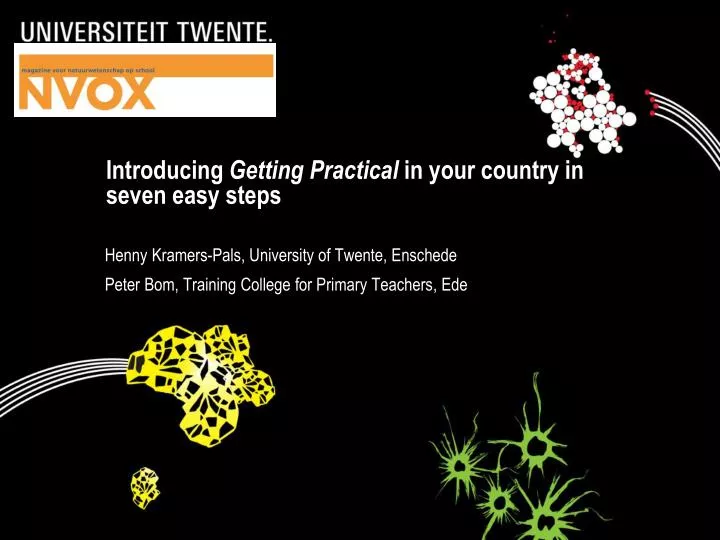 introducing getting practical in your country in seven easy steps