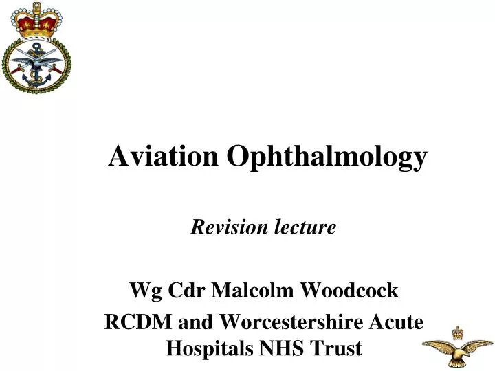 aviation ophthalmology