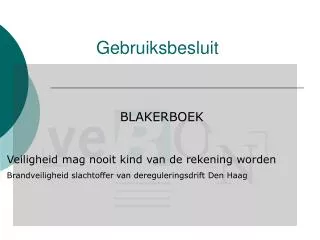 gebruiksbesluit