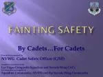 Fainting Safety - slide 1