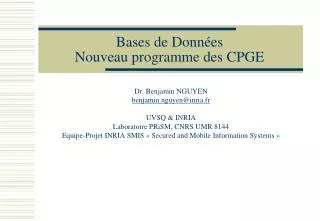 bases de donn es nouveau programme des cpge