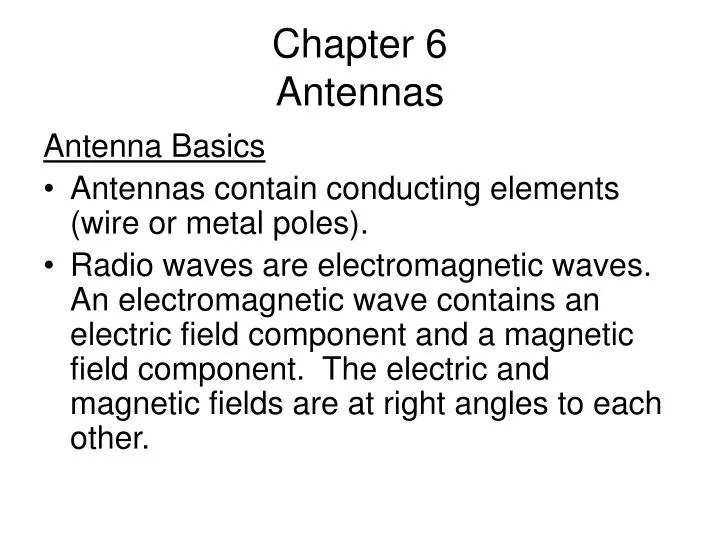 chapter 6 antennas