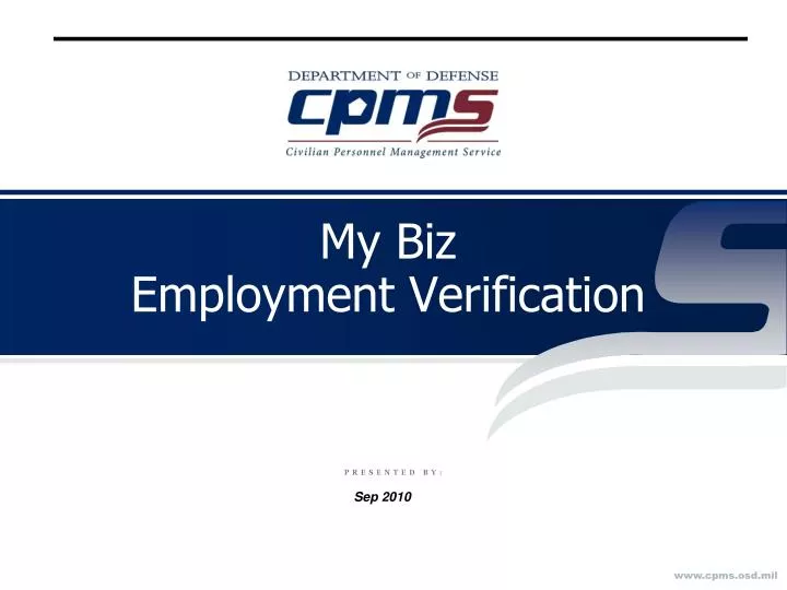 my biz employment verification