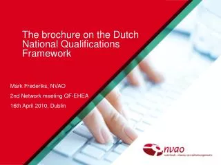 The brochure on the Dutch National Qualifications Framework