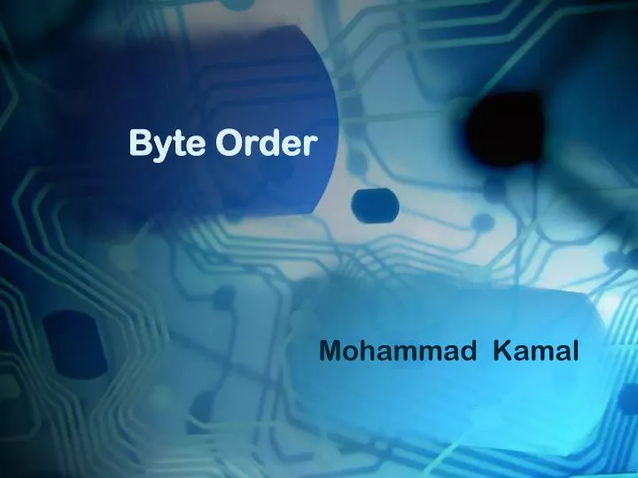 byte order