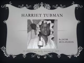 Harriet TUBMAN