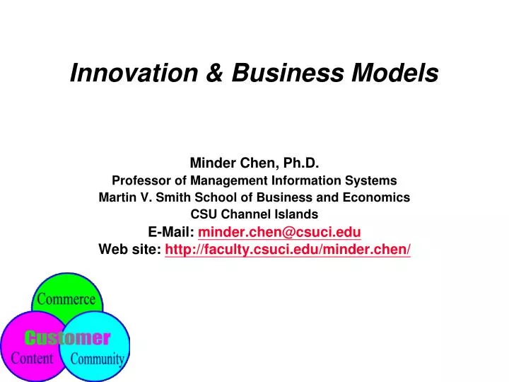 innovation business models