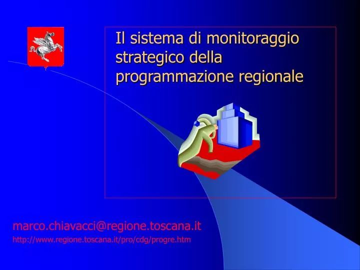 il sistema di monitoraggio strategico della programmazione regionale