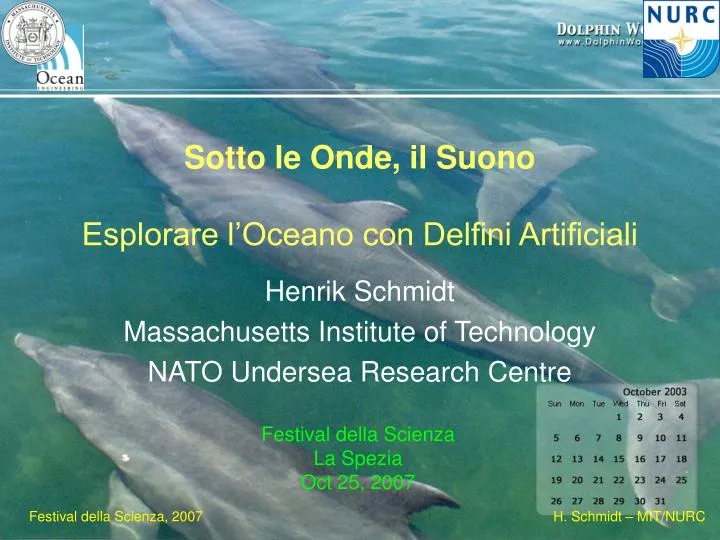 sotto le onde il suono esplorare l oceano con delfini artificiali