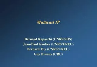 multicast ip