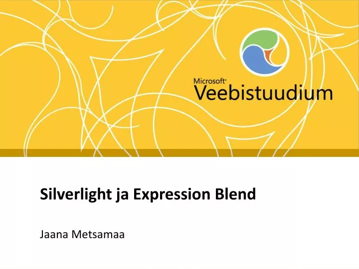 silverlight ja expression blend