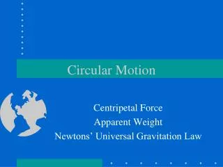 Circular Motion