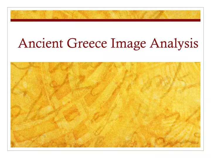 ancient greece image analysis