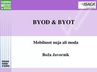 byod byot