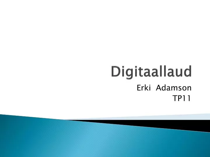 digitaallaud