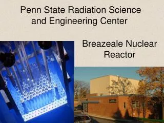 Breazeale Nuclear Reactor