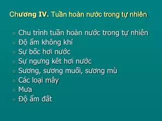 ch ng iv tu n ho n n c trong t nhi n