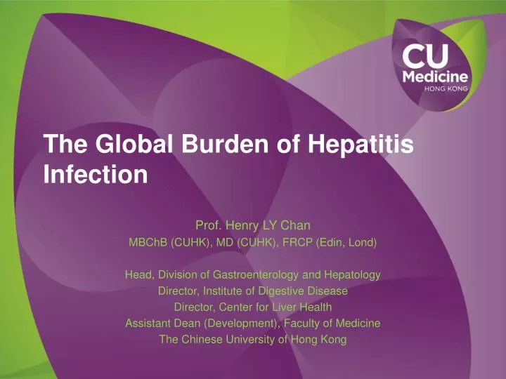 the global burden of hepatitis infection