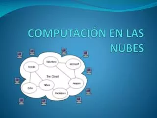 computaci n en las nubes