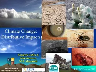 Climate Change: Distributive Impacts