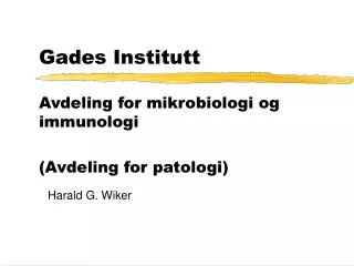 gades institutt