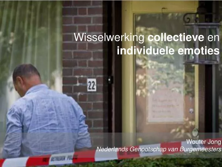 wisselwerking collectieve en individuele emoties