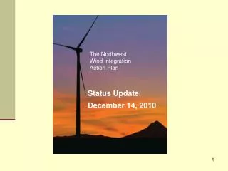 The Northwest Wind Integration Action Plan