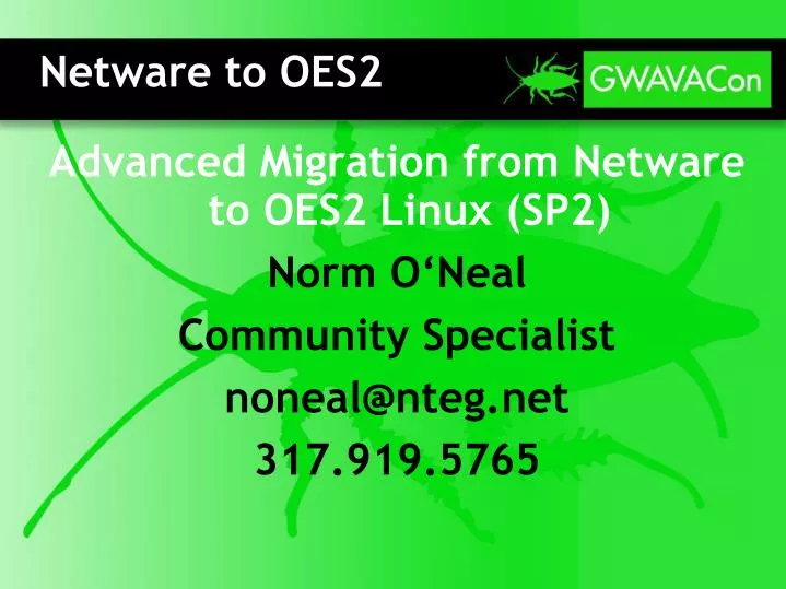 netware to oes2